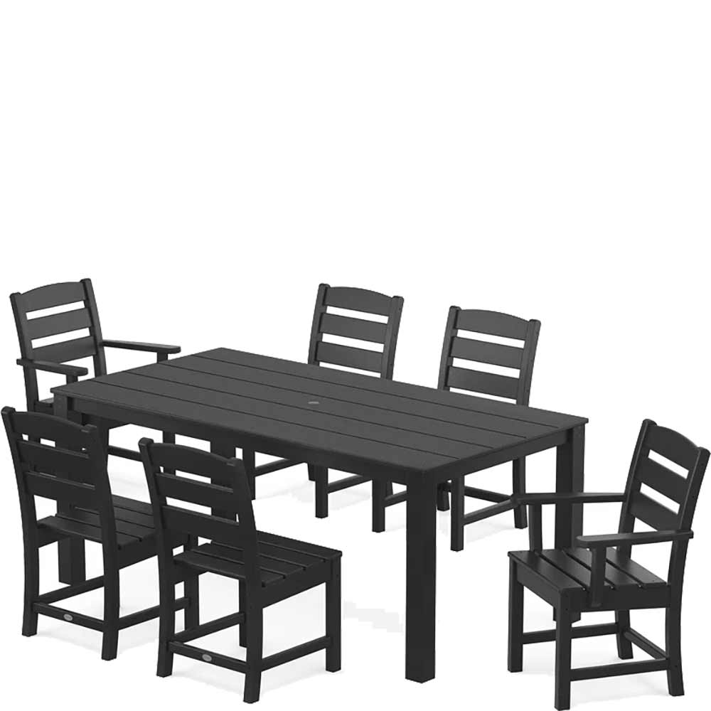 POLYWOOD® Lakeside 7-Piece Parsons Dining Set - PWS2284-1