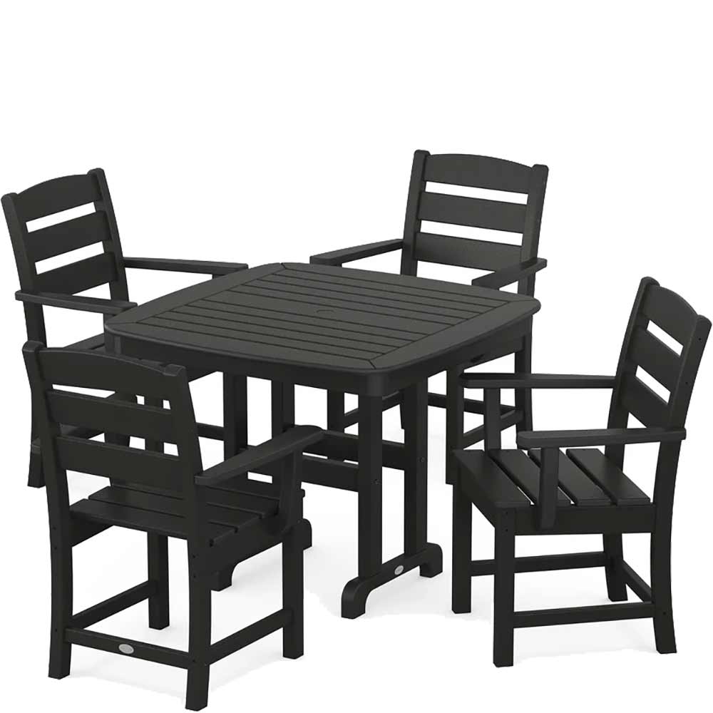POLYWOOD® Lakeside 5-Piece Dining Set - PWS653-1