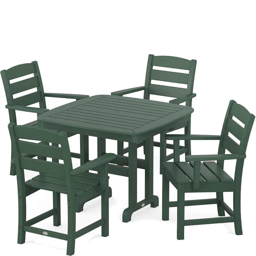 POLYWOOD® Lakeside 5-Piece Dining Set - PWS653-1 Dining Set POLYWOOD®