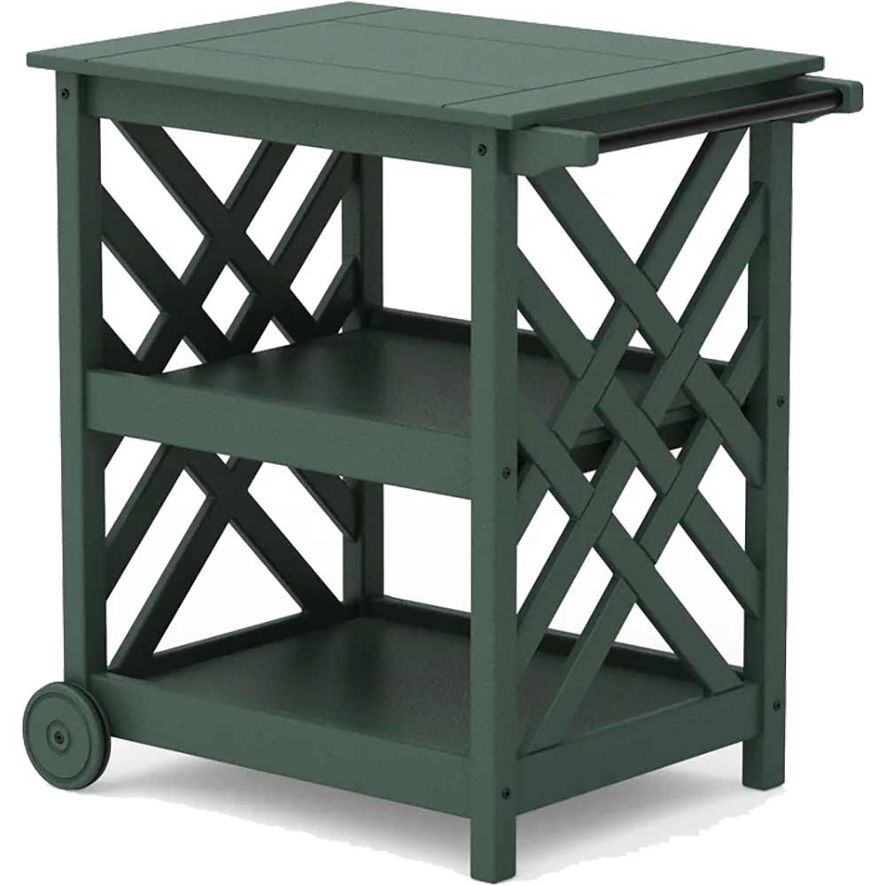 POLYWOOD® Wovendale Bar Cart - CLBC2303 Bar Cart POLYWOOD®