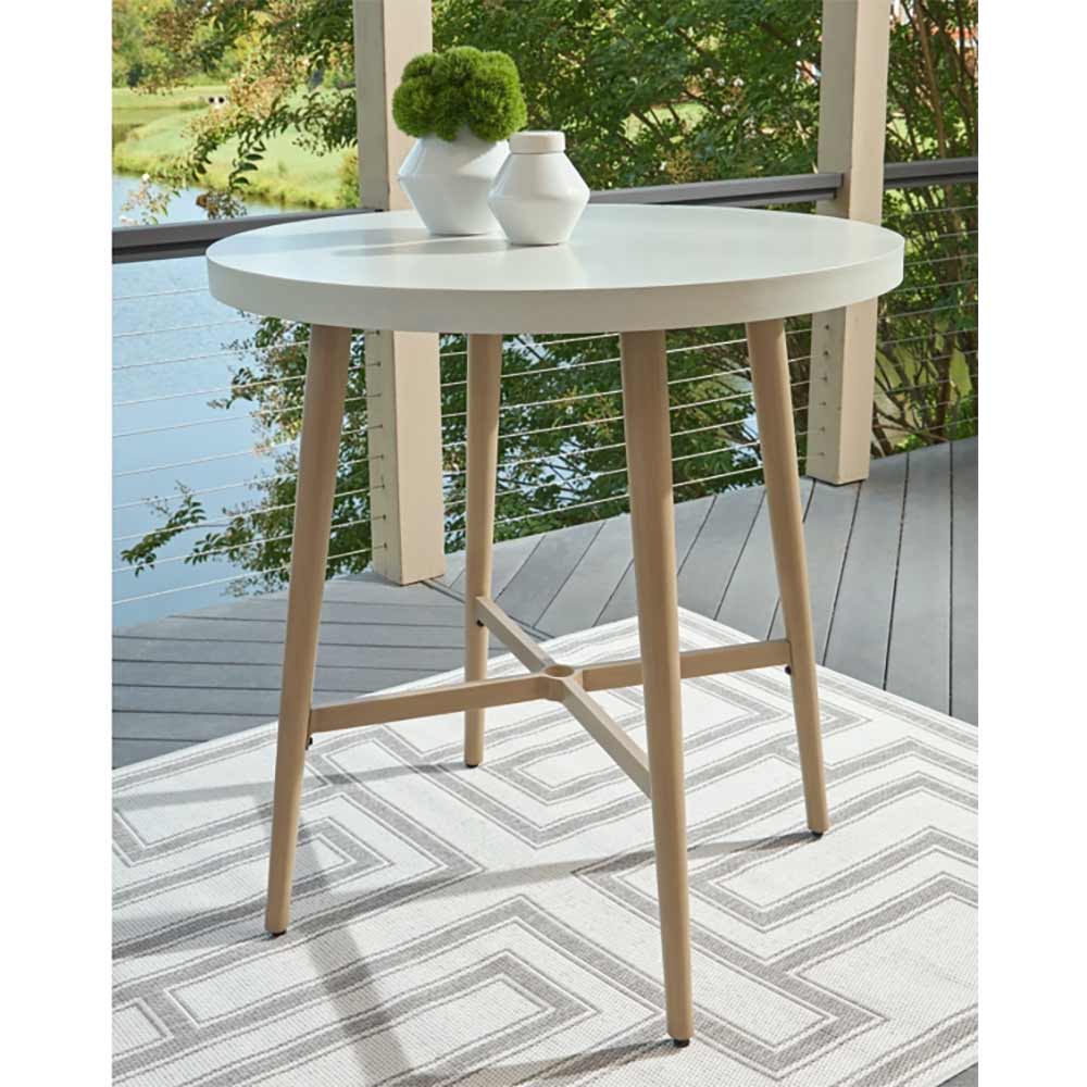 Ashley Furniture - Seton Creek Outdoor Bar Table Table Ashley Furniture