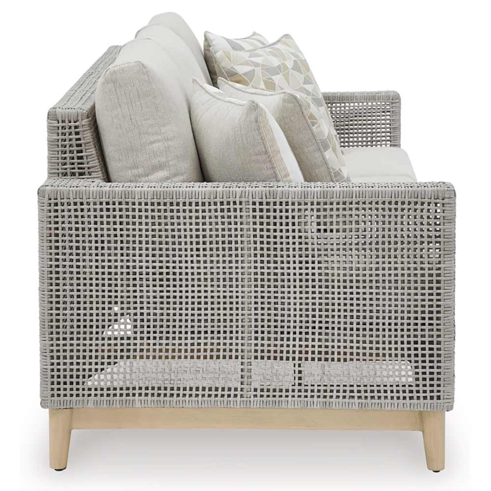 Ashley Furniture - Seton Creek Outdoor Sofa with Cushion Sofa Ashley Furniture