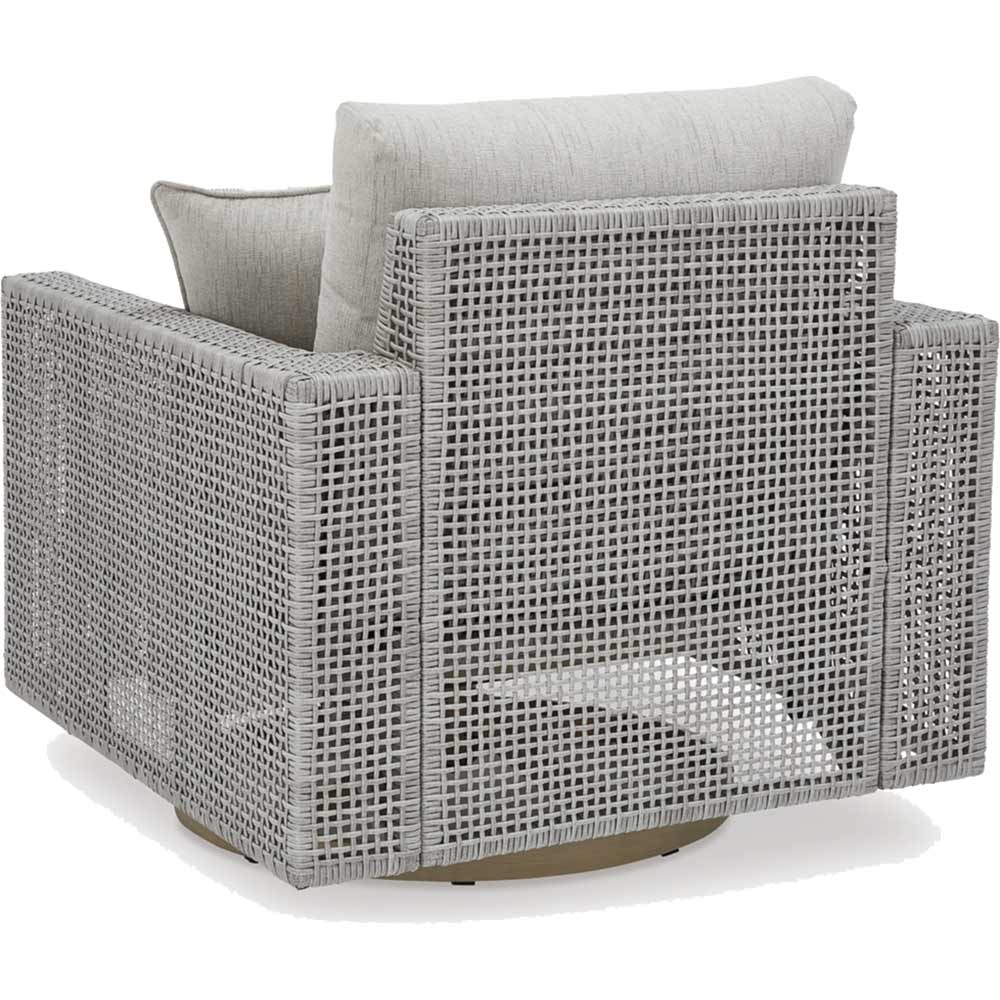 Ashley Furniture - Seton Creek Outdoor Swivel Lounge Chair Chair Ashley Furniture
