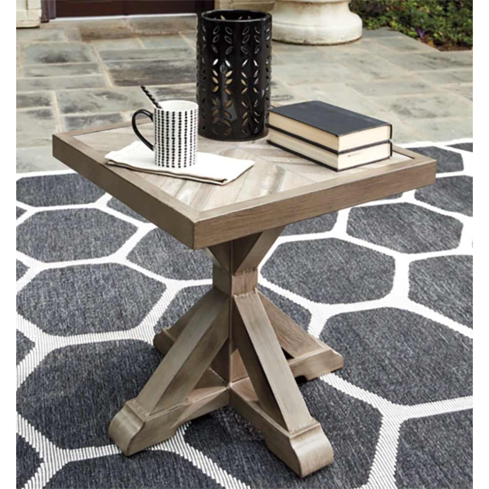 Ashley Furniture - Beachcroft Outdoor End Table End Table Ashley Furniture