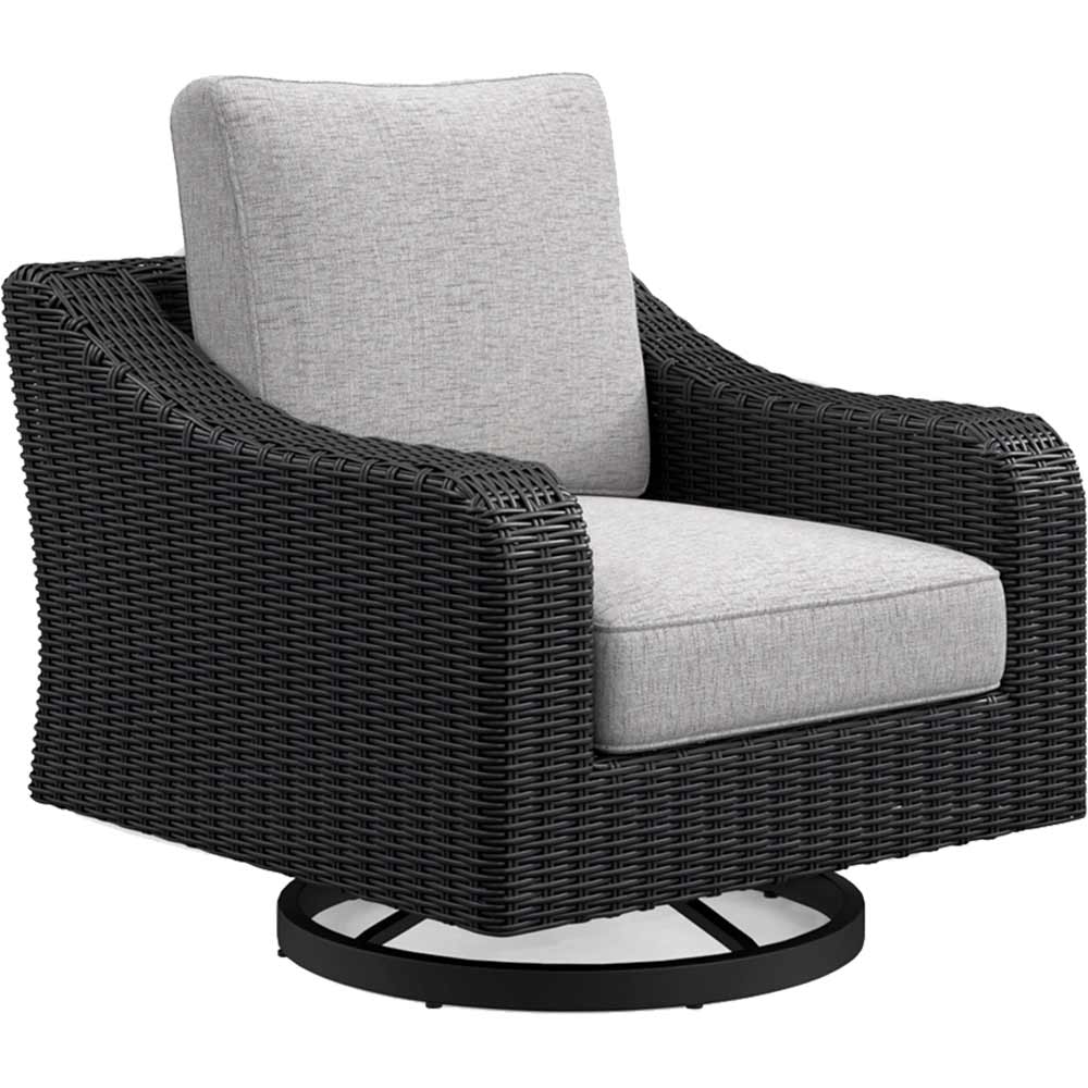 Ashley Furniture - Beachcroft Outdoor Swivel Lounge Chair Chair Ashley Furniture