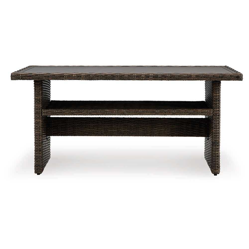 Ashley Furniture - Brook Ranch Outdoor Multi-Use Table Coffee Table Ashley Furniture