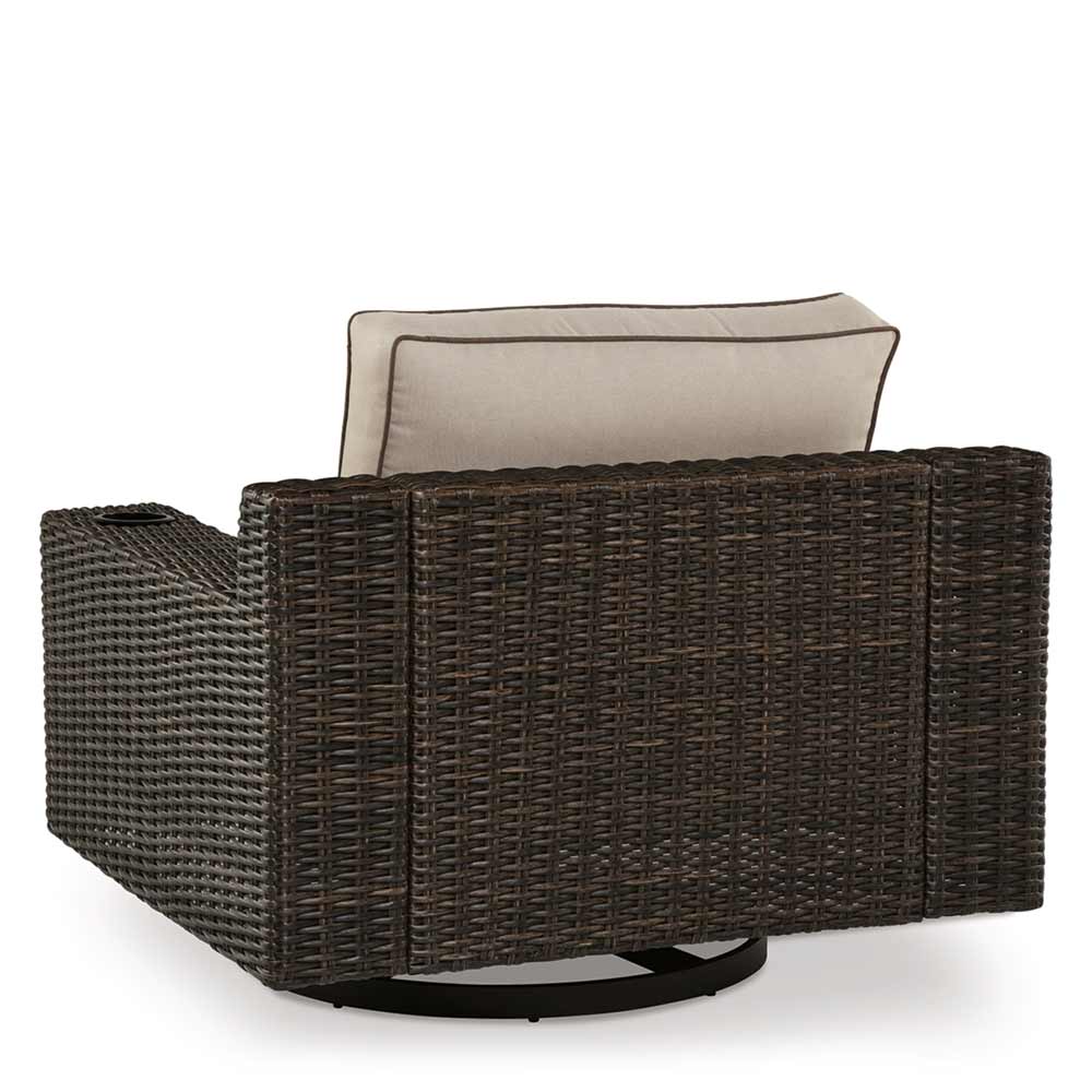 Ashley Furniture - Coastline Bay Outdoor Swivel Lounge Chair Deep Seating Ashley Furniture