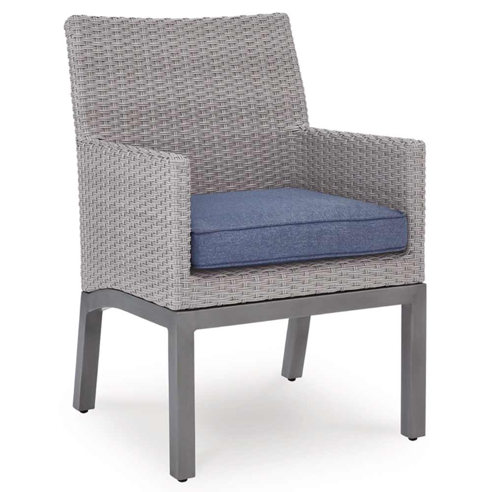 Ashley Furniture - Dillon Beach Outdoor Arm Chair with Cushion (Set of 2) Chair Ashley Furniture