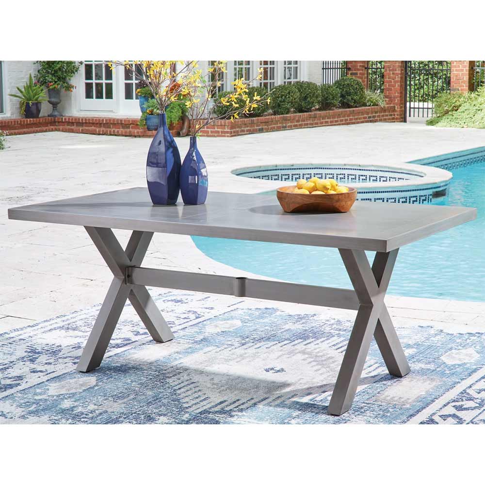 Ashley Furniture - Dillon Beach Outdoor Dining Table Dining Table Ashley Furniture