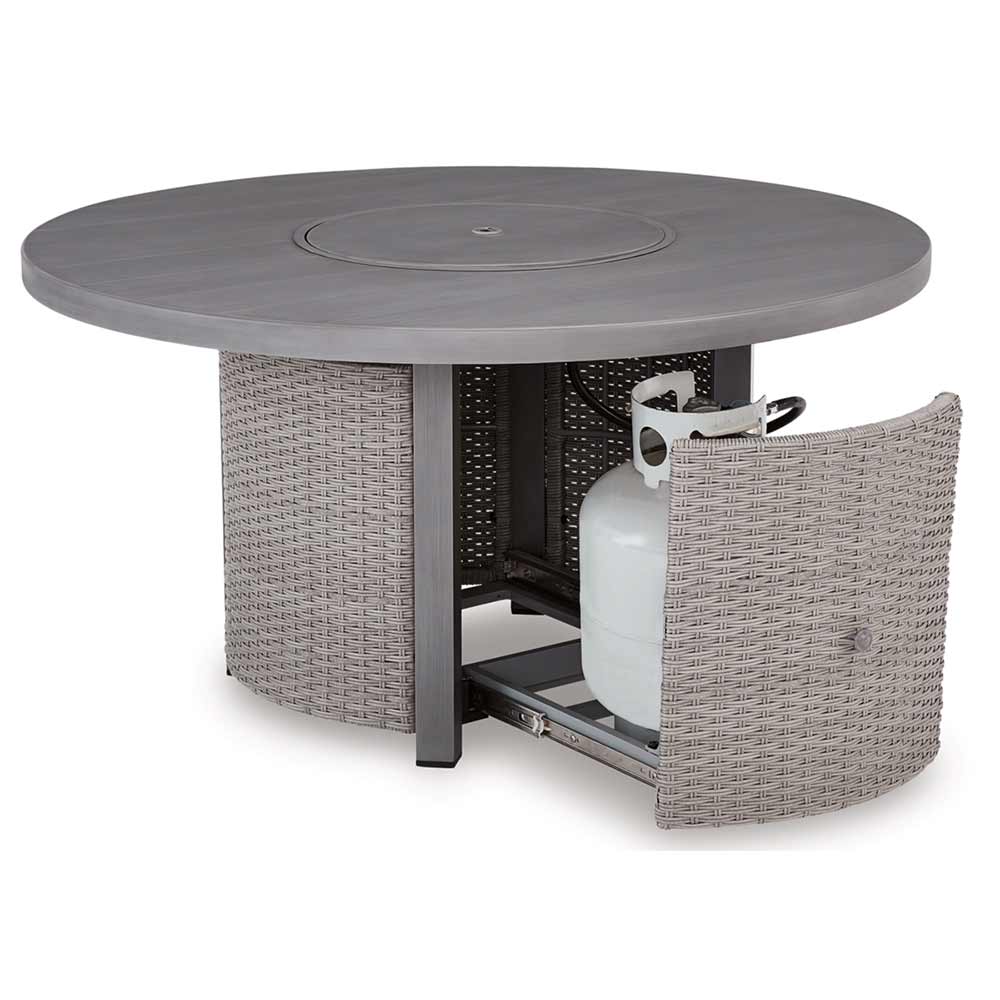 Ashley Furniture - Dillon Beach Outdoor Fire Pit Table Fire Table Ashley Furniture