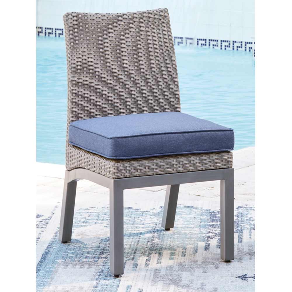Ashley Furniture - Dillon Beach Outdoor Side Chair with Cushion (Set of 2) Chair Ashley Furniture