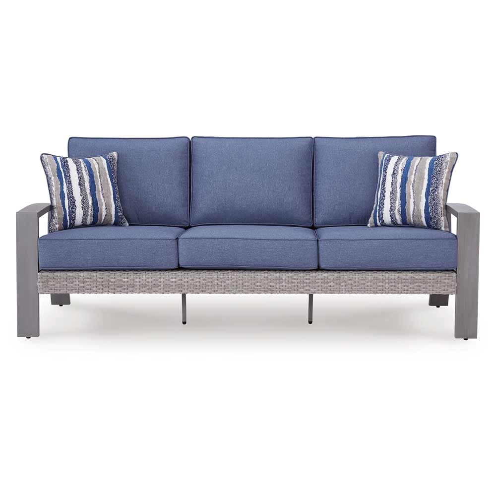 Ashley Furniture - Dillon Beach Outdoor Sofa with Cushion Sofa Ashley Furniture