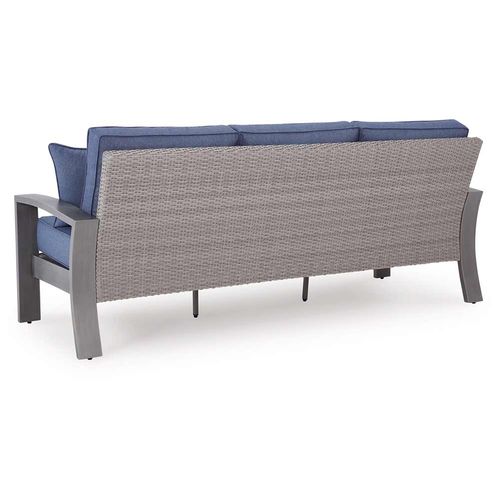 Ashley Furniture - Dillon Beach Outdoor Sofa with Cushion Sofa Ashley Furniture