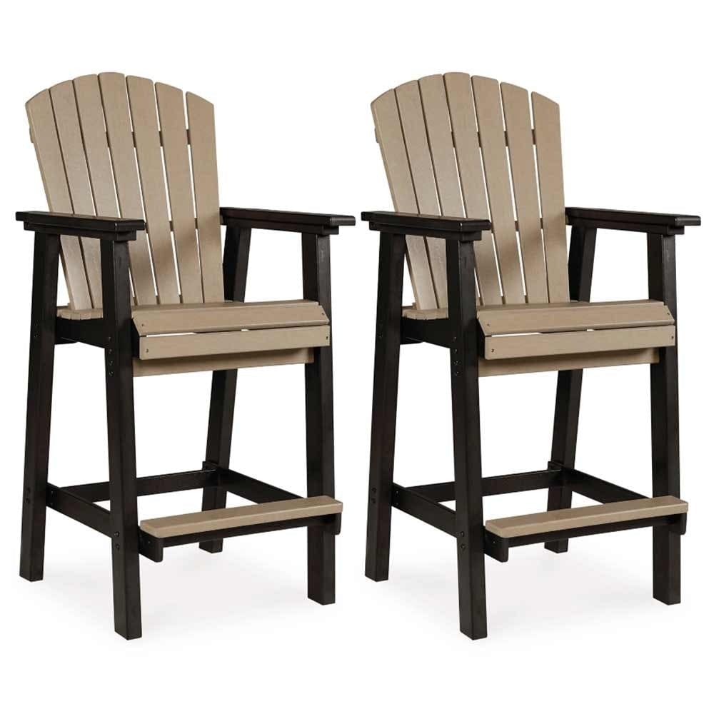 Ashley Furniture - Fairen Trail Outdoor Barstool (Set of 2) Bar Set Ashley Furniture