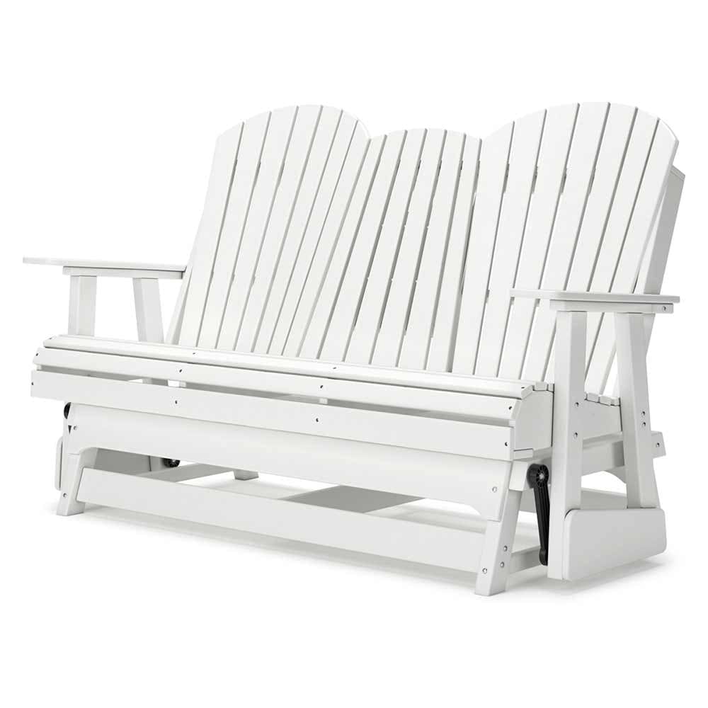 Ashley Furniture - Hyland Wave Outdoor Glider Loveseat Glider Ashley Furniture