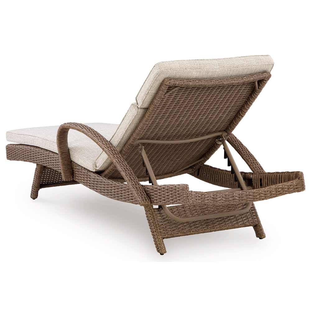 Ashley Furniture - Revare Beach Chaise Lounge with Cushion Chaise Ashley Furniture