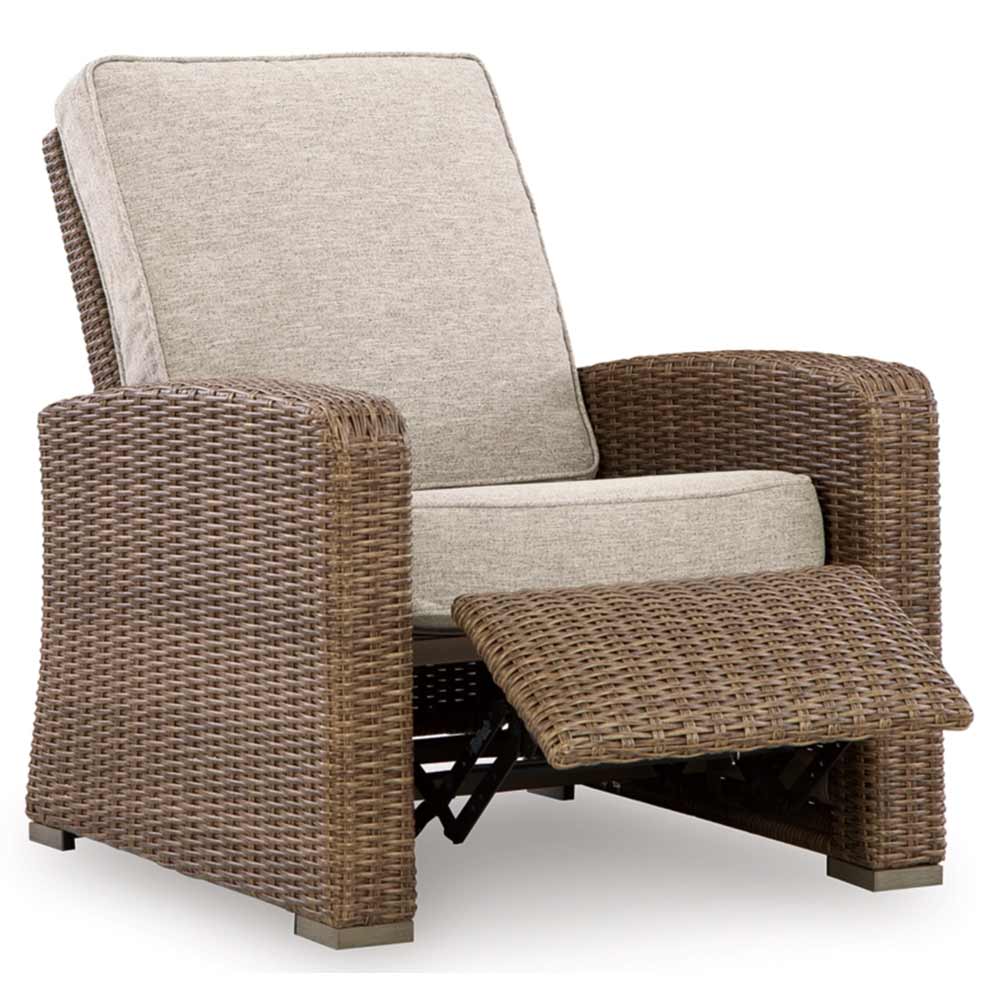 Ashley Furniture - Revare Beach Outdoor Recliner Chair Ashley Furniture