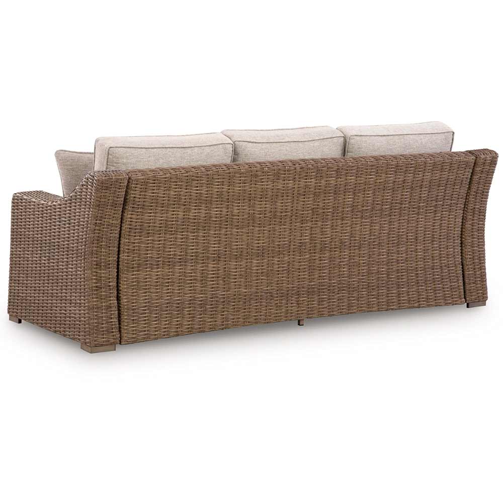 Ashley Furniture - Revare Beach Outdoor Sofa with Cushion Sofa Ashley Furniture