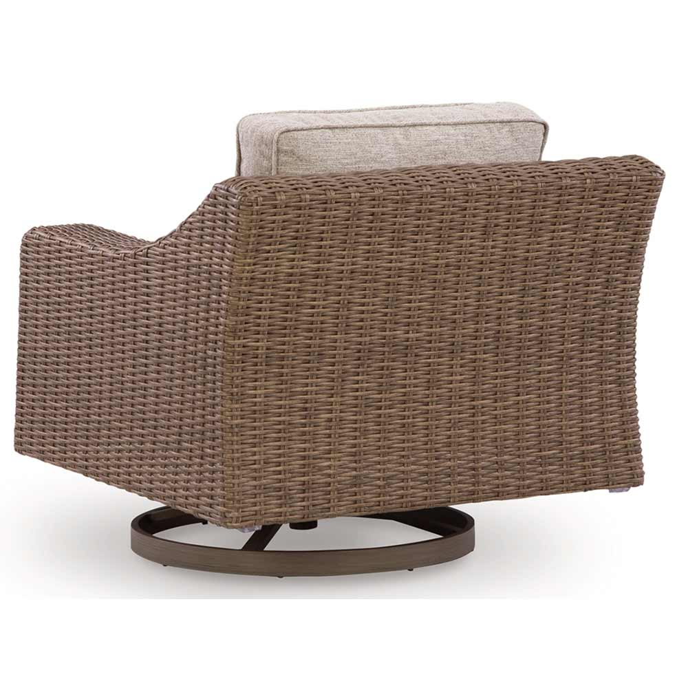 Ashley Furniture - Revare Beach Outdoor Swivel Lounge Chair Chair Ashley Furniture