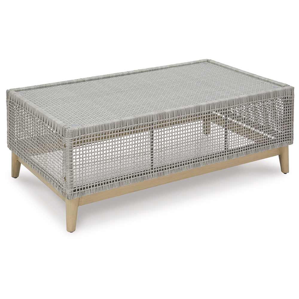 Ashley Furniture - Seton Creek Outdoor Coffee Table Coffee Table Ashley Furniture
