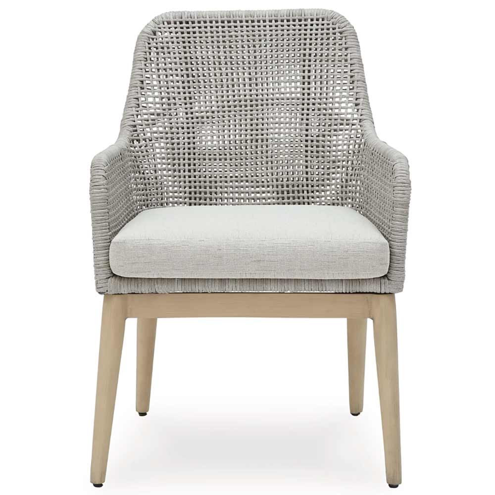 Ashley Furniture - Seton Creek Outdoor Dining Arm Chair (Set of 2) chairs Ashley Furniture
