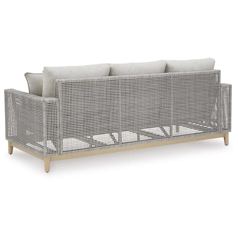Ashley Furniture - Seton Creek Outdoor Sofa with Cushion Sofa Ashley Furniture