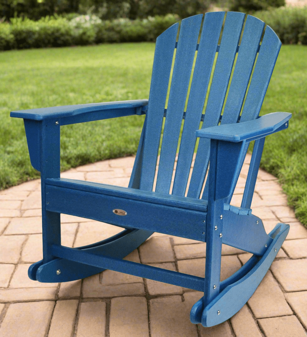 Atlas Patio Furniture - Surf City Poly Adirondack Rocking Chair