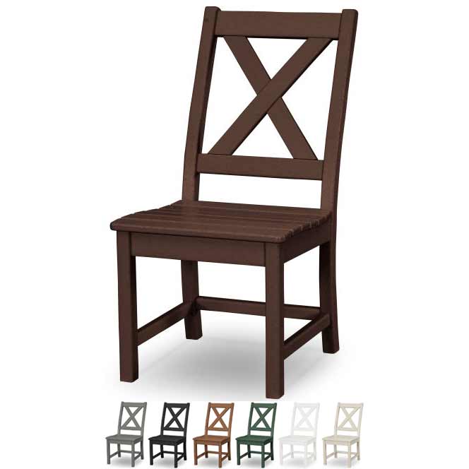 POLYWOOD® Braxton Dining Side Chair - TGD180 Chair POLYWOOD®