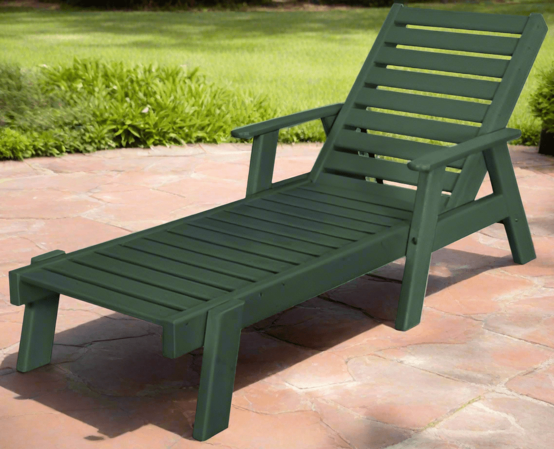 POLYWOOD® Captain Chaise with Arms - AC2678-1