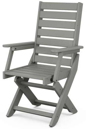 POLYWOOD® Captain Folding Dining Chair - CC4423-1