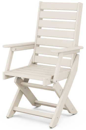 POLYWOOD® Captain Folding Dining Chair - CC4423-1