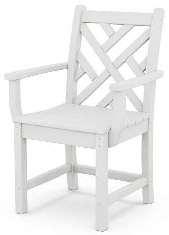 POLYWOOD® Chippendale Dining Arm Chair - CDD200