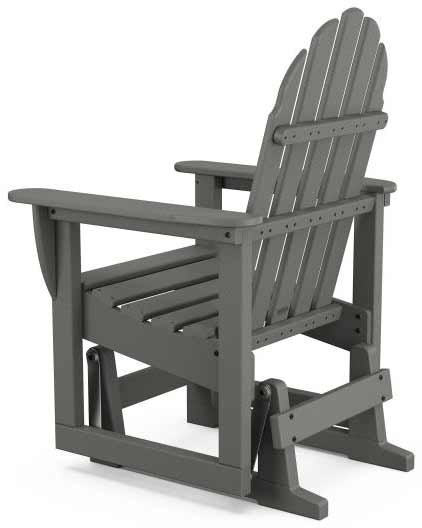 POLYWOOD® Classic Adirondack Glider Chair - ADSGL-1