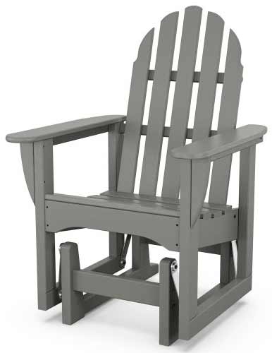 POLYWOOD® Classic Adirondack Glider Chair - ADSGL-1