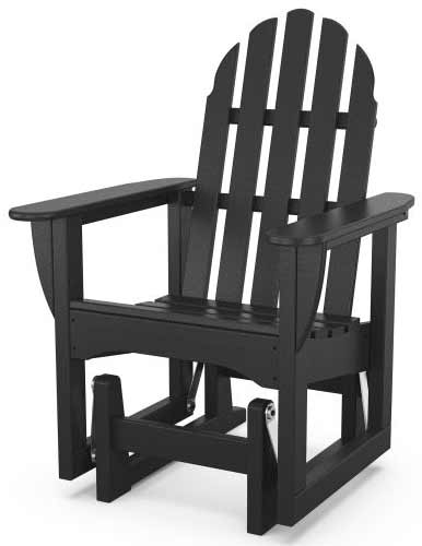 POLYWOOD® Classic Adirondack Glider Chair - ADSGL-1