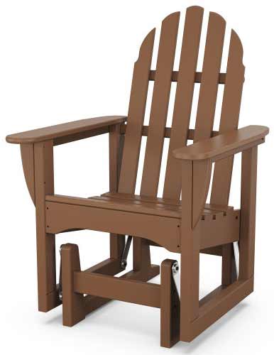 POLYWOOD® Classic Adirondack Glider Chair - ADSGL-1