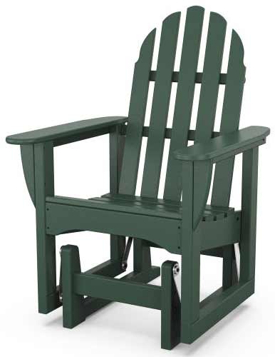 POLYWOOD® Classic Adirondack Glider Chair - ADSGL-1