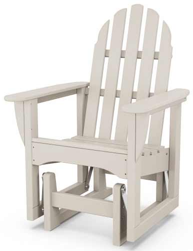 POLYWOOD® Classic Adirondack Glider Chair - ADSGL-1