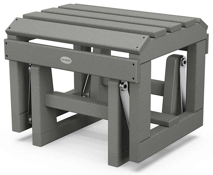 POLYWOOD® Classic Adirondack Glider Ottoman - OTGL Ottoman POLYWOOD®