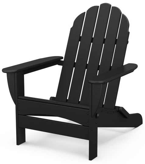 POLYWOOD® Classic Oversized Folding Adirondack Chair - AD7030