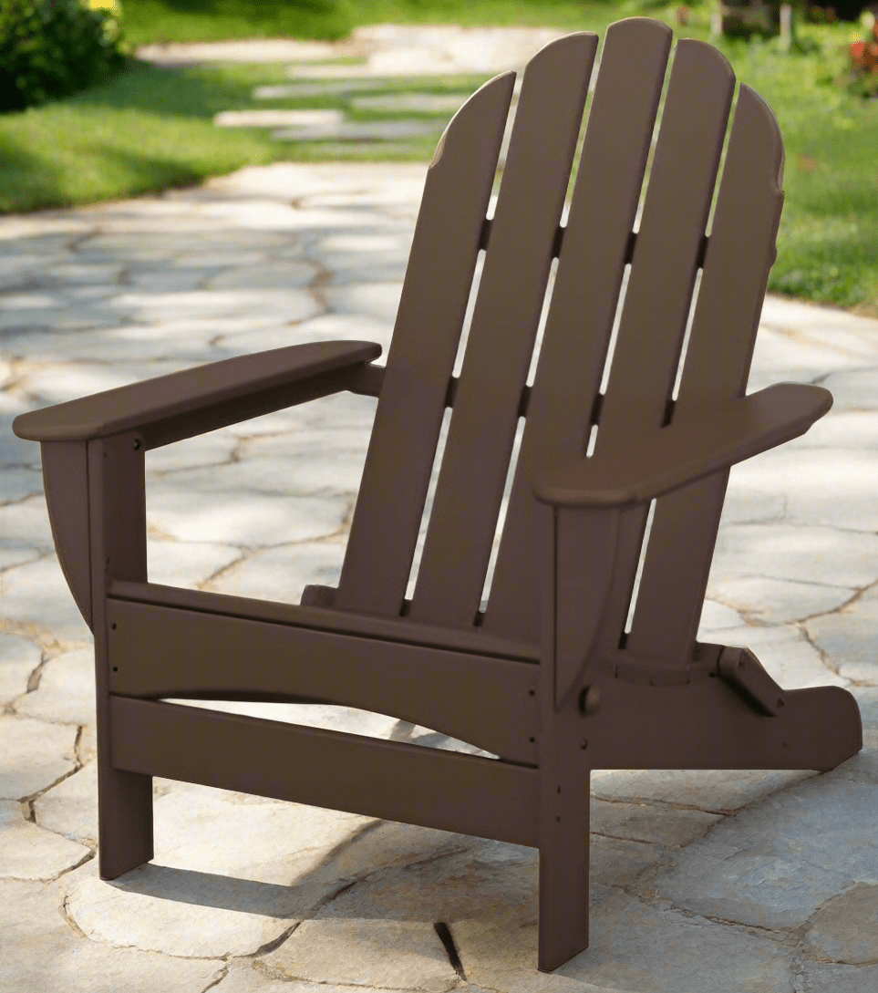 POLYWOOD® Classic Oversized Folding Adirondack Chair - AD7030 Adirondack Chair POLYWOOD®