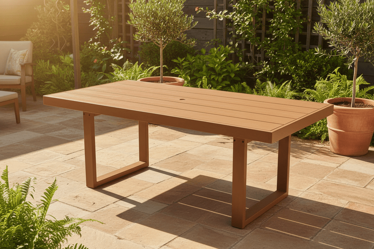 POLYWOOD® EDGE 40" x 78" Dining Table - EMT4078