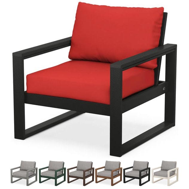 POLYWOOD® Edge Club Chair - 4601 Deep Seating POLYWOOD®