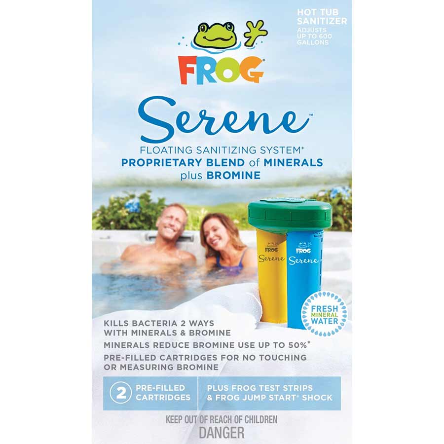 FROG Hot Tubs - Serene Floating Sanitizing System Frog Hot Tub King Technology
