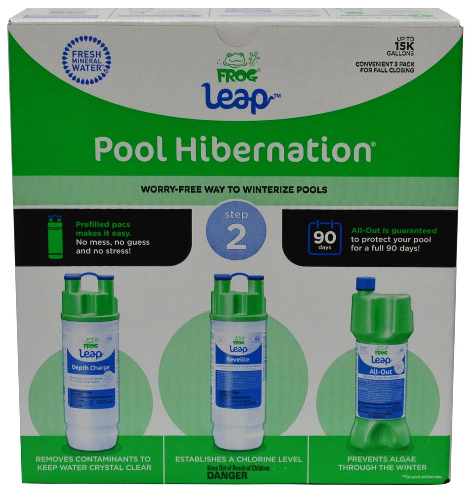 FROG Leap Pool Wake-Up/Hibernation All-in-One Kit to Open and Close Your Pool Frog Pool King Technology