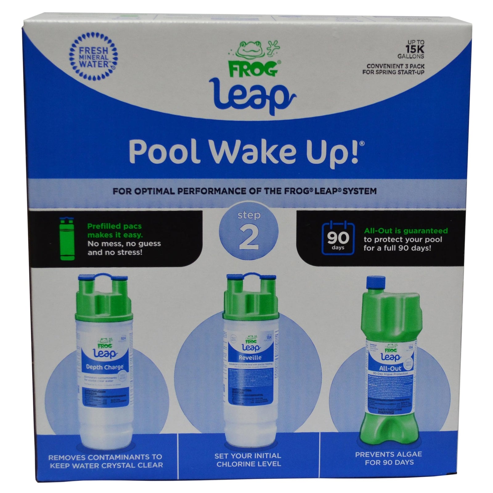 FROG Leap Pool Wake-Up/Hibernation All-in-One Kit to Open and Close Your Pool Frog Pool King Technology