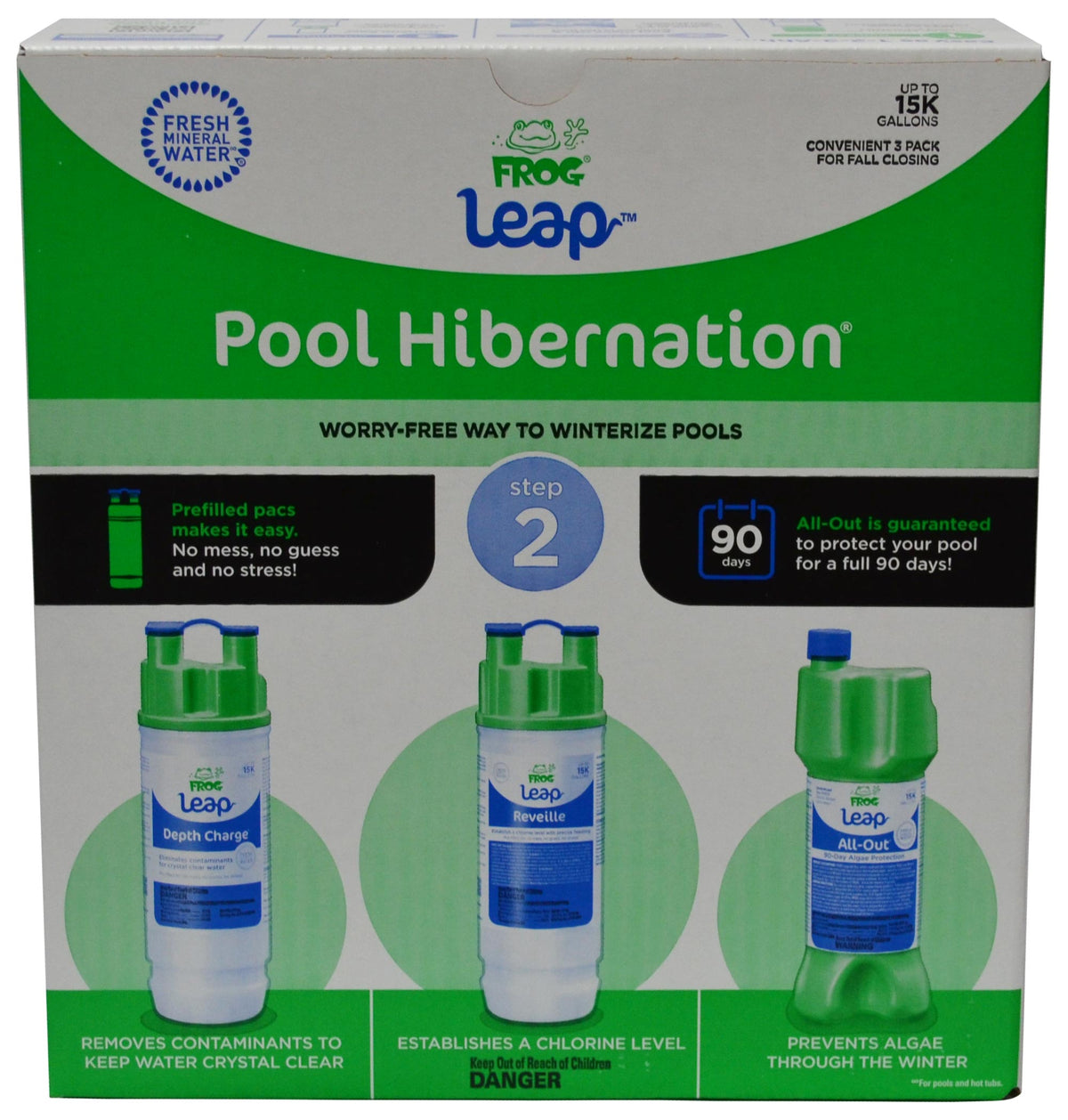 FROG Leap Pool Wake-Up/Hibernation All-in-One Kit to Open and Close Your Pool
