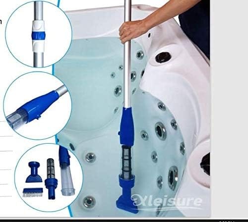 Hot Tub Battery Operated Vacuum Cleaner with Scrubbing Brush Hot Tub Accessories Outdoor Innovations
