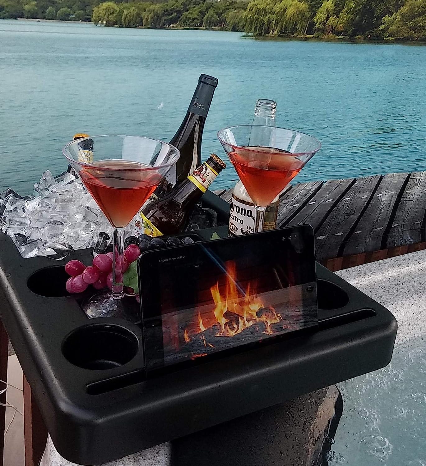 Hot Tub Tray Hot Tub Accessories Outdoor Innovations