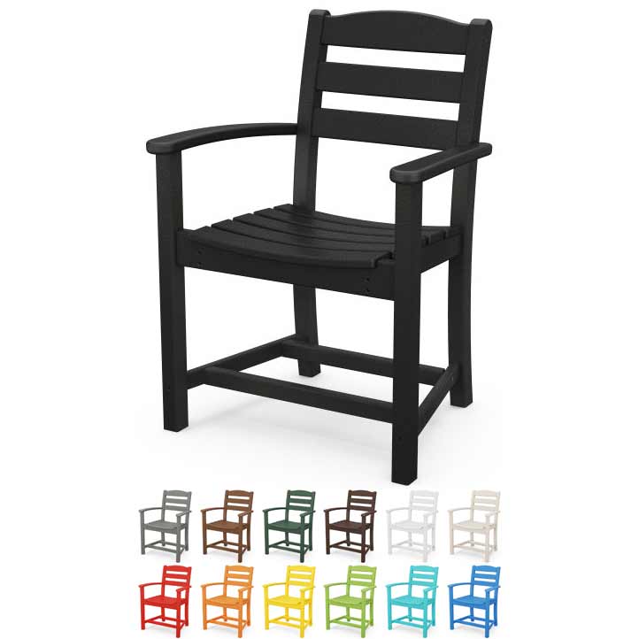 POLYWOOD® La Casa Café Dining Arm Chair - TD200